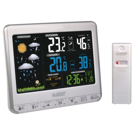 CENTRALE METEO LA CROSSE TECHNOLOGY Station Meteo Intext Ssfil Ar WS 6826 WHISIL