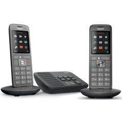 TELEPHONE SANS FIL (TSFISFIL) GIGASET Duo Dect Rep55mn 400mem Ml Ant GIGA CL 660 A DUO ANTHRACITE