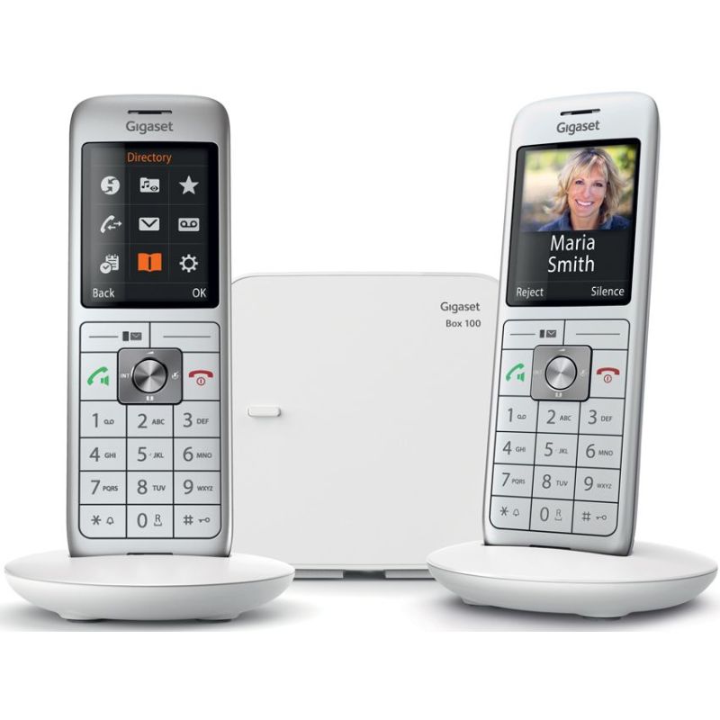 TELEPHONE SANS FIL (TSFISFIL) GIGASET Duo Dect Rep55mn 400mem Ml Bla GIGA CL 660 A DUO BLANC