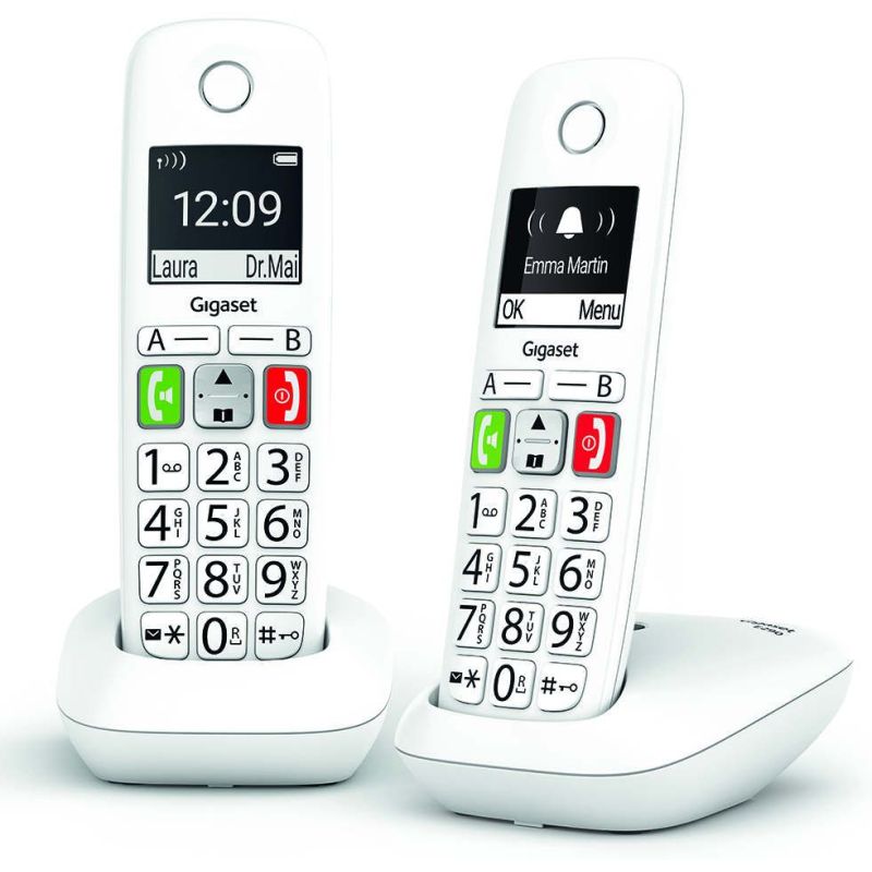 TELEPHONE SANS FIL (TSFISFIL) GIGASET Duo Dect 200 Ml Ecran+ Touch X GIGA E 290 DUO BLANC