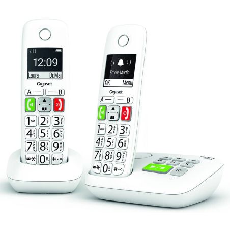 TELEPHONE SANS FIL (TSFISFIL) GIGASET Duo Dect Rep 150 Ecran+ Xl Boo GIGAE290ADUOBLANC