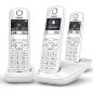 TELEPHONE SANS FIL (TSFISFIL) GIGASET TRIO Eco Dect 100mem Ml Aut14h GIGA AS 690 TRIO BLANC