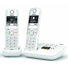 TELEPHONE SANS FIL (TSFISFIL) GIGASET DUO Eco Dect 100mem Rep20mn Ml GIGA AS 690 A DUO BLANC
