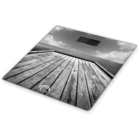 BALANCE PESE PERSONNE LITTLE BALANCE Ponton 100g180kg Elec Verre G 8107