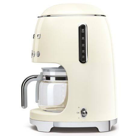 CAFETIERE FILTRE SMEG PEM Annees50 10tas 1 4l All Auto C DCF 02 CREU