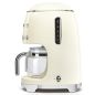 CAFETIERE FILTRE SMEG PEM Annees50 10tas 1 4l All Auto C DCF 02 CREU