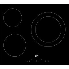 TABLE VITRO BEKO MENAGER 3highlight 60cm 5,7kw Cdes Sen HIC 63402 T