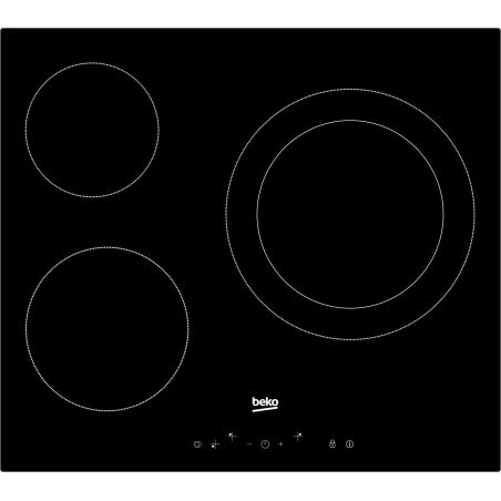 TABLE VITRO BEKO MENAGER 3highlight 60cm 5,7kw Cdes Sen HIC 63402 T