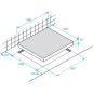 TABLE VITRO BEKO MENAGER 3highlight 60cm 5,7kw Cdes Sen HIC 63402 T