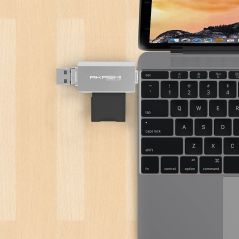 CARTE SECURE DIGITAL AKASHI Lect Cart Sdmicro Sd Port Usb ALTSDREADER 3 IN 1