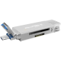 CARTE SECURE DIGITAL AKASHI Lect Cart Sdmicro Sd Port Usb ALTSDREADER 3 IN 1