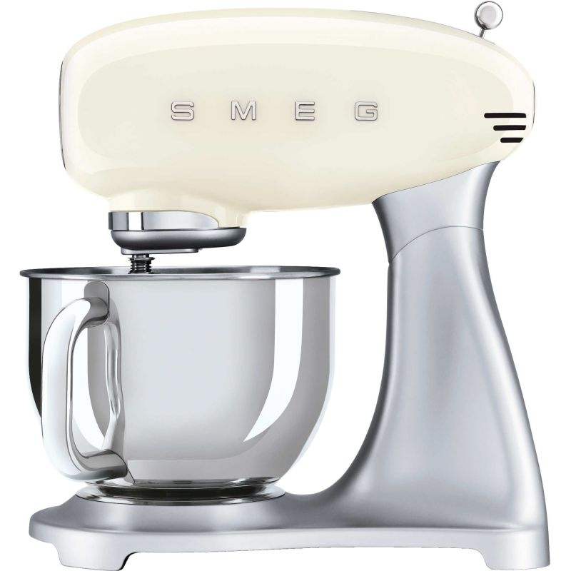 ROBOT PATISSIER SMEG PEM 4 8l 800w 10vit Creme SMF 02 CREU