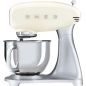 ROBOT PATISSIER SMEG PEM 4 8l 800w 10vit Creme SMF 02 CREU