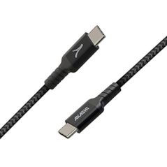 CONNECTIQUE DATA AKASHI Usb-c EN KEVLAR 60W 1m Usb-c N ALTECOTCKEV