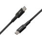 CONNECTIQUE DATA AKASHI Usb-c EN KEVLAR 60W 1m Usb-c N ALTECOTCKEV
