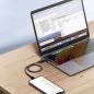 CONNECTIQUE DATA AKASHI Usb-c EN KEVLAR 60W 1m Usb-c N ALTECOTCKEV