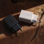 CHARGEUR SECTEUR GSM AKASHI CSECT 20W USB-C+USB CAB1M LIG ALTACQC20LITWH