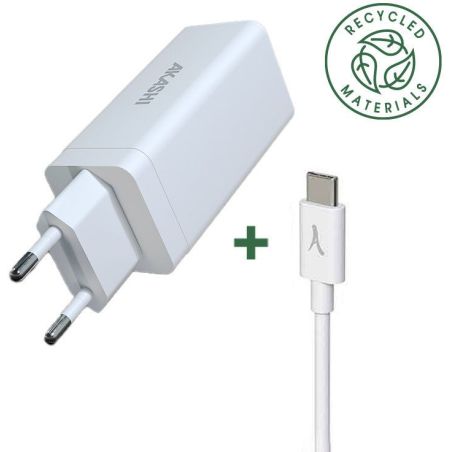 CHARGEUR SECTEUR GSM AKASHI CHARGSECTINTEL USB-C 65W GaN ALTGAN65W