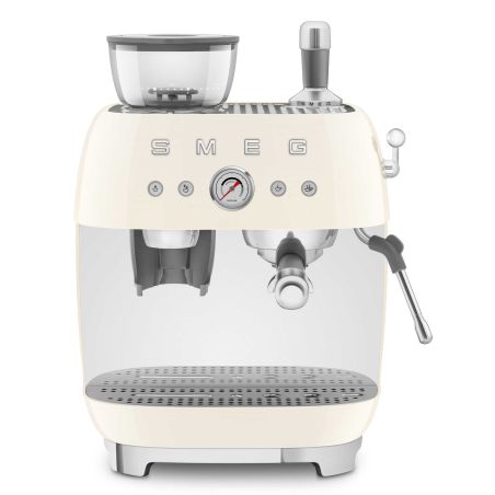 BROYEUR CAFE SMEG PEM 15bars 2,4l 250g Grains Vapeur EGF03CREU