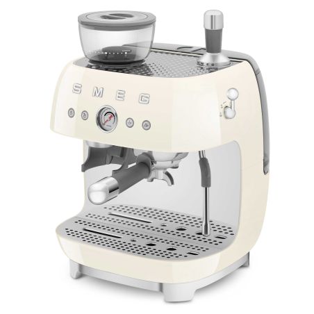 BROYEUR CAFE SMEG PEM 15bars 2,4l 250g Grains Vapeur EGF03CREU