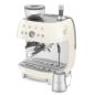 BROYEUR CAFE SMEG PEM 15bars 2,4l 250g Grains Vapeur EGF03CREU
