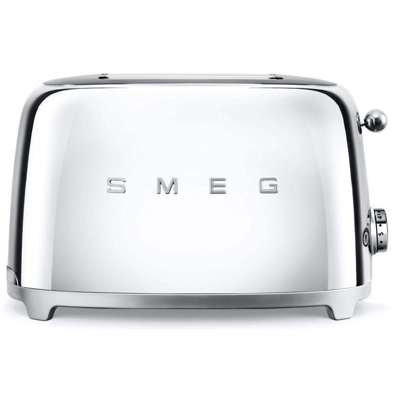 GRILLE PAIN TOASTER SMEG PEM Toaster 950w 2fentes Chrome TSF 01 SSEU