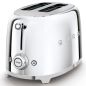 GRILLE PAIN TOASTER SMEG PEM Toaster 950w 2fentes Chrome TSF 01 SSEU