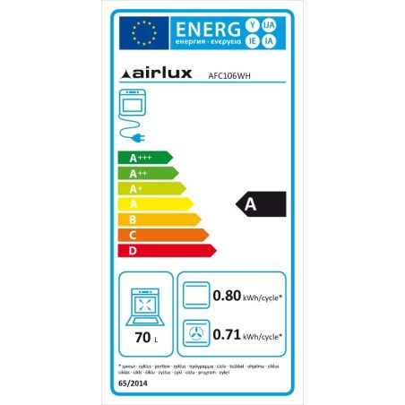 FOUR CATALYSE AIRLUX 70l Mf 8fn Prog Elec Soft Clos AFC 106 WH