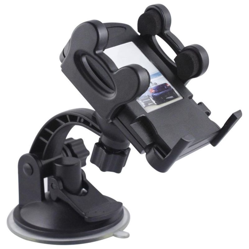 SUPPORT PASSIF AKASHI Sup 3en1 360 Noir Ventouaerat ALTCAR 3 IN 1 BLK