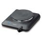 RECHAUD TAURUS 1elec 18cm 1500w 9pos Inox Noi VOLCANOUNO