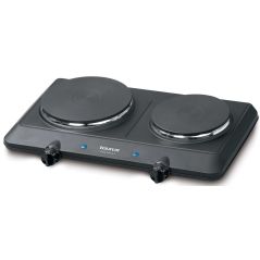 RECHAUD TAURUS 2elec 1815cm 1500750w Inox N VOLCANODUO