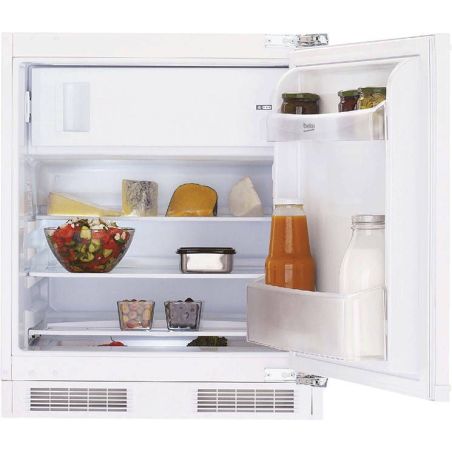 REFRIGERATEUR INTEGRE 1 PORTE BEKO MENAGER 107l 92+15 Ttop H81,5 4* 37db BU1154HCN