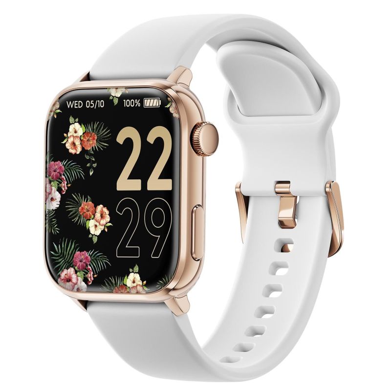 MONTRES CONNECTEES ICE WATCH Ecran 1,96 Amoled Rose Goldwh ICESMART20WHITE MONTRES CONNECTEES ICE WATCH Ecran 1,96 Amoled Rose Goldwh ICESMART20WHITE