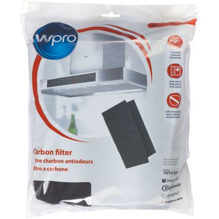 ACC CONSOMMABLES HOTTE WPRO Filtre Anti Odeurs Charbon 47x UCF 017