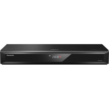 LECTEUR BLU RAY FHD PANASONIC BRUN 3D UHD Graveur Dble Tuner Tnt DMR-UBT1EC-K