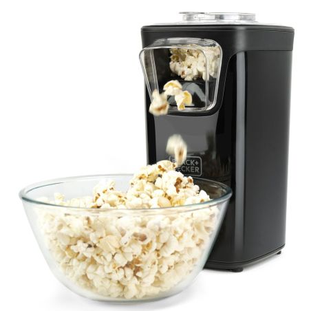 PREPARATION DESSERT BLACK ET DECKER Pop Corn 1100w Sshuile Verre BXPC1100E