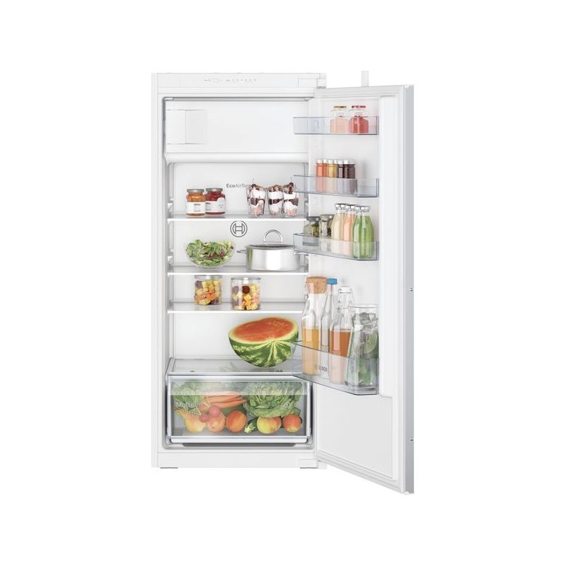 REFRIGERATEUR INTEGRE 1 PORTE BOSCH ENCASTRABLE S2 187l 172+15 H122 1l54 35db KIL42NSE0