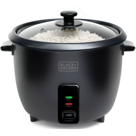 CUISEUR VAPEUR CUISEUR RIZ BLACK ET DECKER Cuiseur 700w 1,8l 67portions BXRC1800E