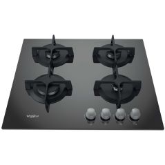 TABLE VERRE WHIRLPOOL INTEGRABLE 4gaz 60cm Fonte Cdes Front Ver AGR555MRFR