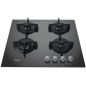 TABLE VERRE WHIRLPOOL INTEGRABLE 4gaz 60cm Fonte Cdes Front Ver AGR555MRFR