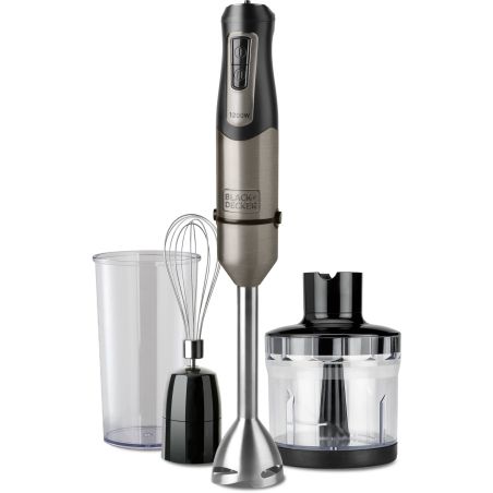 MIXEUR BLACK ET DECKER Plongeant 1200w 20vit+turbo Ha BXHBA1200E