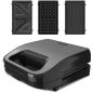GAUFRIER ET CROQUE MONSIEUR BLACK ET DECKER Croque Mrgaufregrill 750w 22 BXSA754E