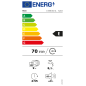 LAVE VAISSELLE 45 CM MIELE 9c 5pr Tc Dd 45db EC Blanc G5540SCSL
