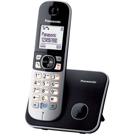 TELEPHONE SANS FIL (TSFISFIL) PANASONIC BRUN Dect 120mem Ml Ecr Large Ret E KXTG 6811 FRB