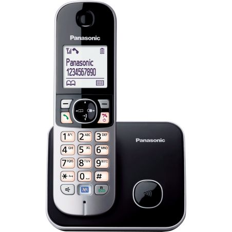 TELEPHONE SANS FIL (TSFISFIL) PANASONIC BRUN Dect 120mem Ml Ecr Large Ret E KXTG 6811 FRB