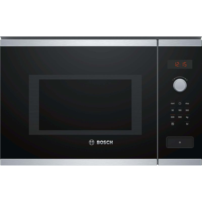 MICRO ONDES MONO FONCTION ENCA BOSCH ENCASTRABLE Ser4 25l 900w Elec Digit Rge I BFL 553 MS 0