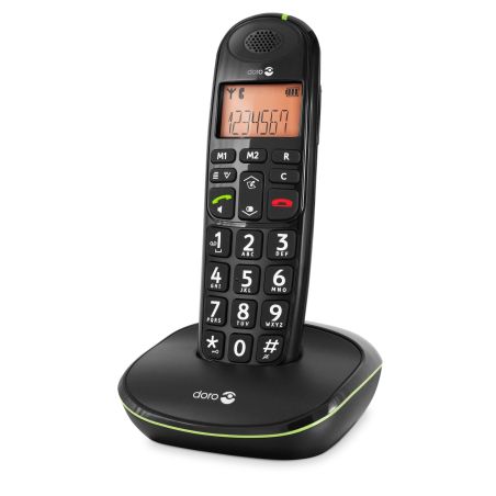 TELEPHONE SANS FIL (TSFISFIL) DORO Affi Lisible Son Claireampli PHONEEASY 100 W NOIR
