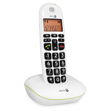 TELEPHONE SANS FIL (TSFISFIL) DORO Affi Lisible Son Claireampli PHONEEASY 100 W BLANC