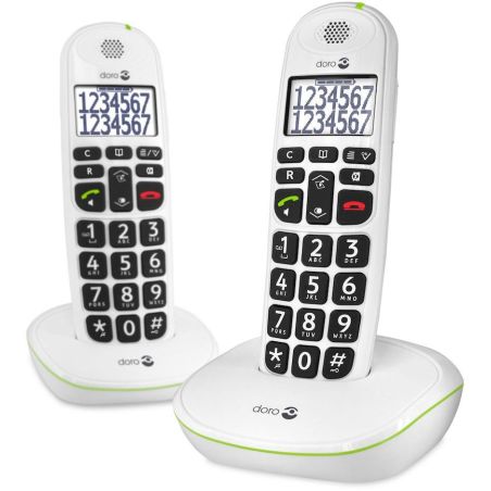 TELEPHONE SANS FIL (TSFISFIL) DORO Gr Touch Affilisib 30db Blanc PHONEEASY 110 DUO WHITE