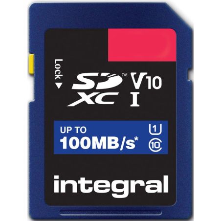 CARTE SECURE DIGITAL INTEGRAL SDHC 16GB V10 FULL HD INSDH 16 G-100 V 10